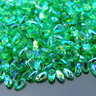 10g Rizo Beads 2.5x6mm Peridot AB Michael's UK Jewellery