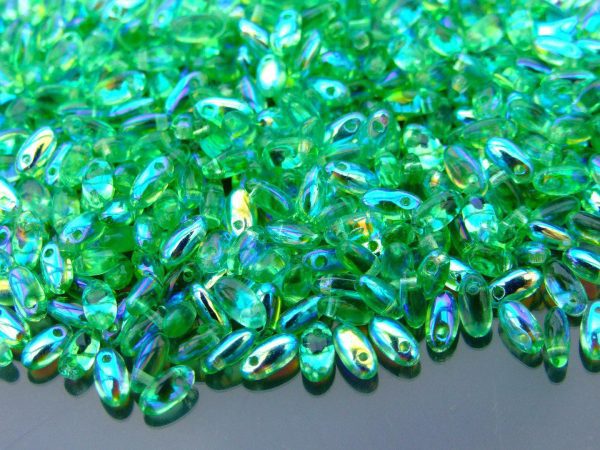 10g Rizo Beads 2.5x6mm Peridot AB Michael's UK Jewellery