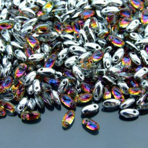 RIZO Czech Pressed Beads Volcano beads mouse