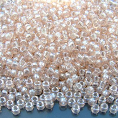 10g Rosaline Luster MATUBO Seed Beads 8/0 3mm Michael's UK Jewellery