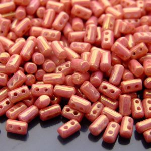10g Rulla Beads Chalk Red Luster Michael's UK Jewellery
