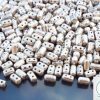 10g Rulla Beads Jet Old Silver Michael's UK Jewellery