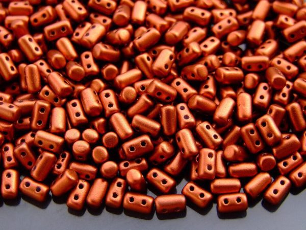 10g Rulla Beads Matte Metallic Dark Copper Michael's UK Jewellery