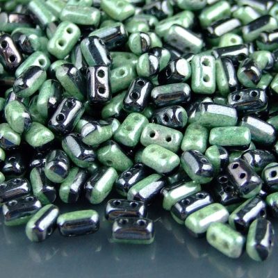 10g Rulla Duets Beads Black White Gray Luster Michael's UK Jewellery