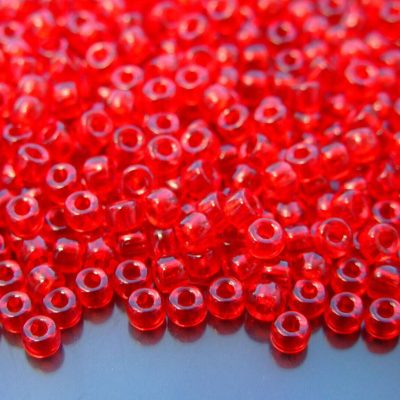 10g Siam Ruby MATUBO Seed Beads 6/0 4mm Michael's UK Jewellery