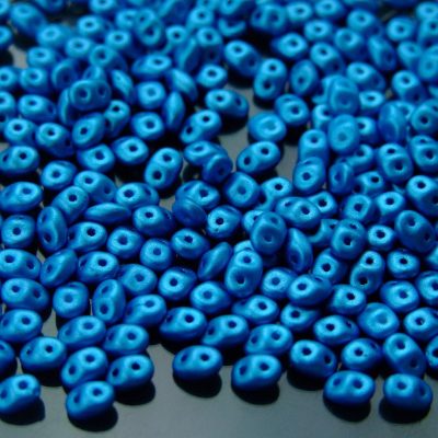 20g MATUBO™ Beads SuperDuo Alabaster Pearl Shine Azuro 24009AL beads mouse
