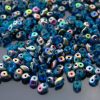 20g MATUBO™ Beads SuperDuo Aquamarine Vitrail Matte beads mouse