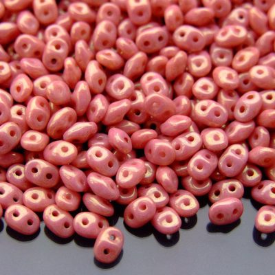 20g MATUBO™ Beads SuperDuo Chalk Red Luster LK03000 beads mouse