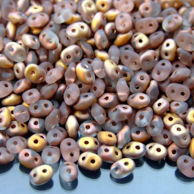 20g MATUBO™ Beads SuperDuo Apollo Gold Crystal Matte MC00030 beads mouse
