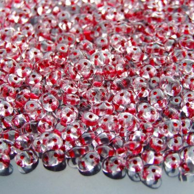 20g MATUBO™ Beads SuperDuo Crystal Garnet Lined 44898CR beads mouse