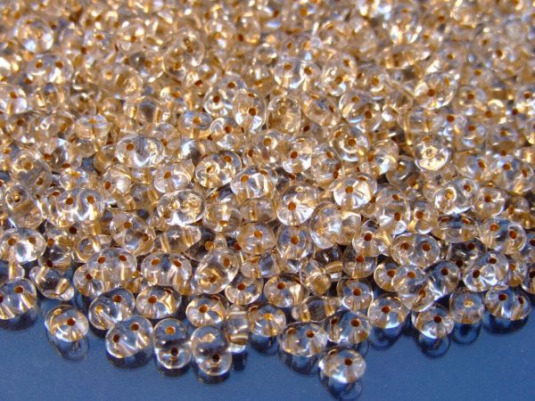 20g MATUBO™ Beads SuperDuo Crystal Gold Lined CLG00030 beads mouse