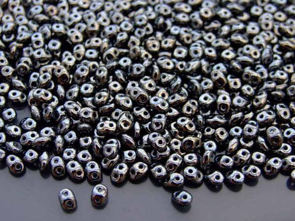 20g MATUBO™ Beads SuperDuo Hematite L23980 beads mouse