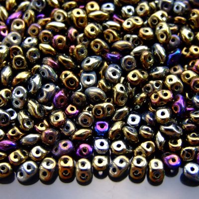 20g MATUBO™ Beads SuperDuo Iris Brown 21415JT beads mouse