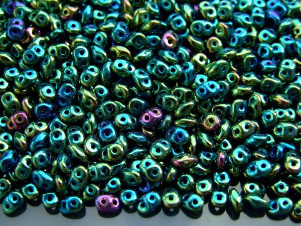 20g MATUBO™ Beads SuperDuo Iris Green 21455JT beads mouse