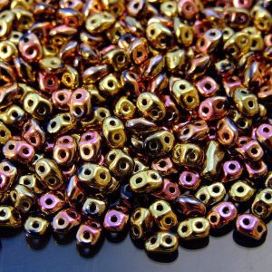 20g MATUBO™ Beads SuperDuo Jet Pink California 98544CR beads mouse