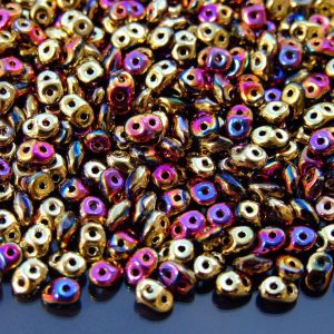 20g MATUBO™ Beads SuperDuo Jet Violet California 98545CR beads mouse