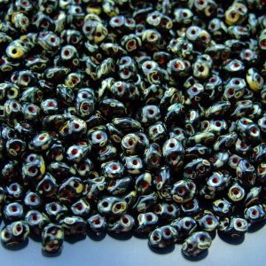 20g MATUBO™ Beads SuperDuo Picasso Jet T23980 beads mouse