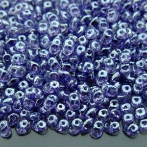 20g MATUBO™ Beads SuperDuo Luster Tanzanite Tr. beads mouse