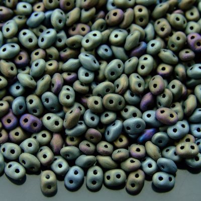 20g MATUBO™ Beads SuperDuo Matte Iris Brown 21115JT beads mouse