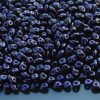 20g MATUBO™ Beads SuperDuo Metallic Suede Dark Purple 79022MJT beads mouse