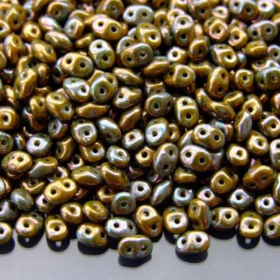 20g MATUBO™ Beads SuperDuo Nebula Olivine Opaque S7C53410 beads mouse