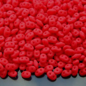 20g MATUBO™ Beads SuperDuo Neon Red 25144AL beads mouse