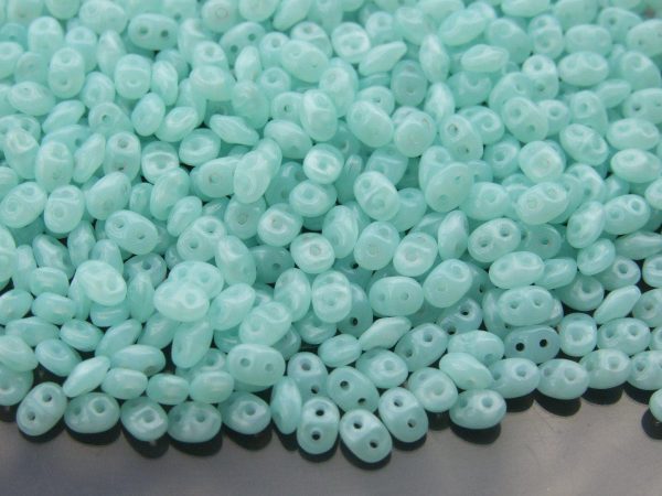 20g MATUBO™ Beads SuperDuo Opal Aqua 61100 beads mouse