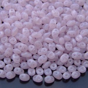 20g MATUBO™ Beads SuperDuo Opal Light Pink 71200 beads mouse