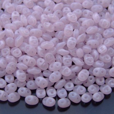 20g MATUBO™ Beads SuperDuo Opal Light Pink 71200 beads mouse