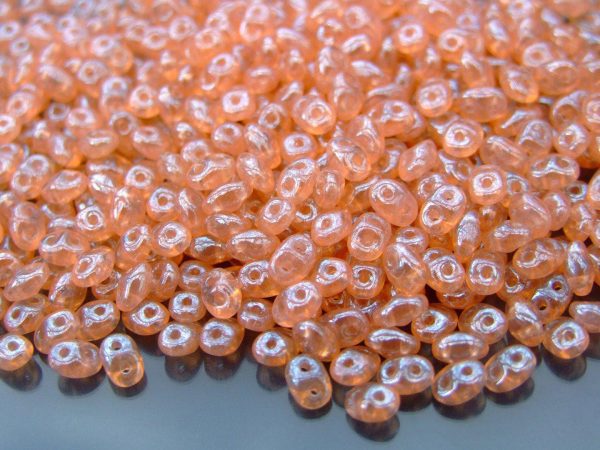 20g MATUBO™ Beads SuperDuo Opal Luster Pink L71010 beads mouse
