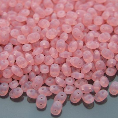 20g MATUBO™ Beads SuperDuo Opal Pink 71010 beads mouse