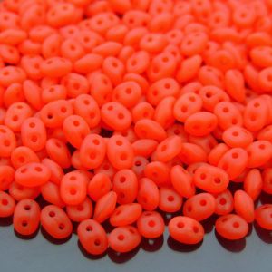 20g MATUBO™ Beads SuperDuo Opal Matt Bright Red M91220 beads mouse