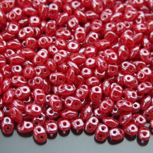 20g MATUBO™ Beads SuperDuo Opal Luster Dark Red L91250 beads mouse