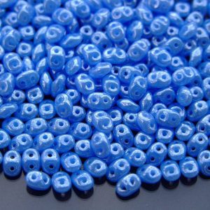 20g MATUBO™ Beads SuperDuo Opal Luster Sapphire L31010 beads mouse