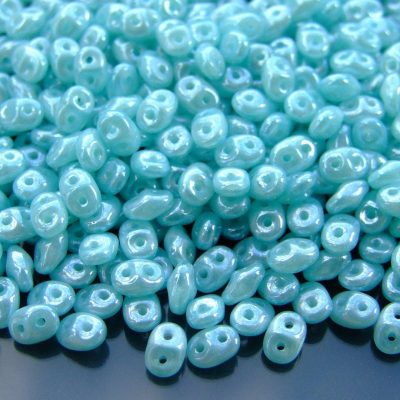 20g MATUBO™ Beads SuperDuo Opal Luster Seafoam L61300 beads mouse