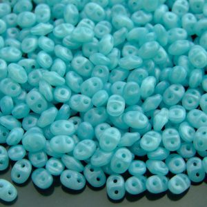 20g MATUBO™ Beads SuperDuo Opal Seafoam 61300 beads mouse