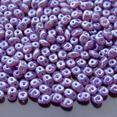 20g MATUBO™ Beads SuperDuo Opal Violet Luster L21010 beads mouse