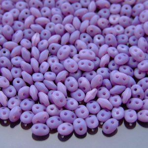 20g MATUBO™ Beads SuperDuo Opal Matte Violet M21010 beads mouse