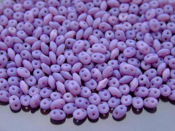 20g MATUBO™ Beads SuperDuo Opal Matte Violet M21010 beads mouse