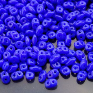 20g MATUBO™ Beads SuperDuo Opaque Blue 33050 beads mouse
