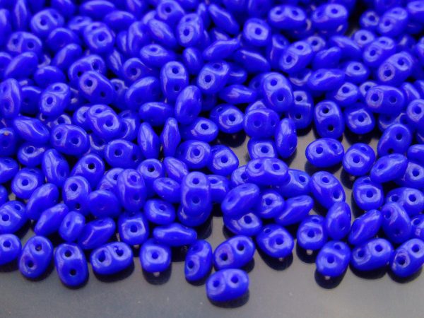 20g MATUBO™ Beads SuperDuo Opaque Blue 33050 beads mouse