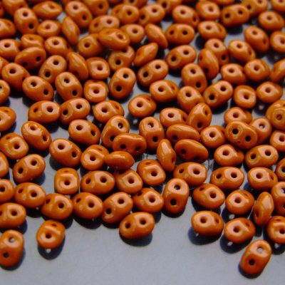 20g MATUBO™ Beads SuperDuo Opaque Umber Brown 13600 beads mouse