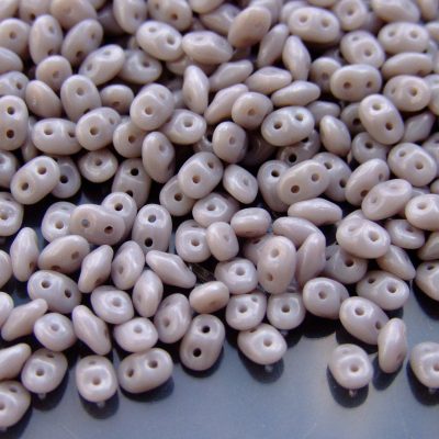 20g MATUBO™ Beads SuperDuo Opaque Grey 43020 beads mouse