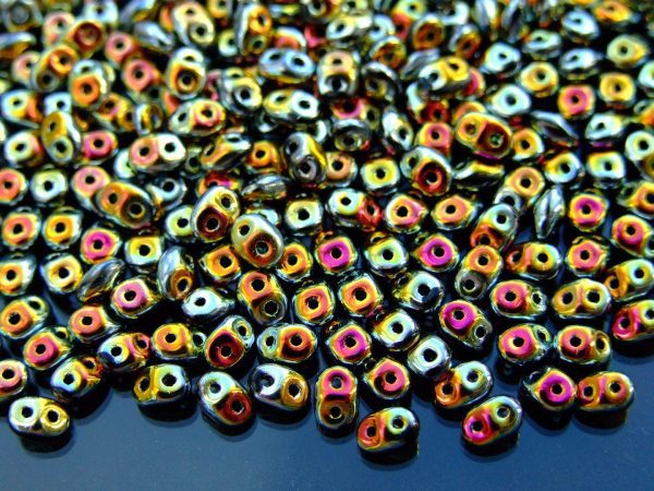 20g MATUBO™ Beads SuperDuo Jet Full Marea Opaque 28003JT beads mouse