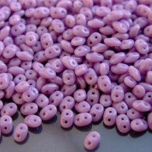 20g MATUBO™ Beads SuperDuo Opaque Amethyst Purple 23020 beads mouse