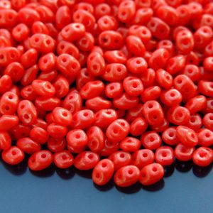 20g MATUBO™ Beads SuperDuo Gold Marbled Opaque Red GM93200 beads mouse