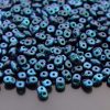 20g MATUBO™ Beads SuperDuo Polychrome Indigo Violet 94109JT beads mouse