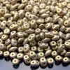 20g MATUBO™ Beads SuperDuo Powdery Antique Gold 29744AL beads mouse