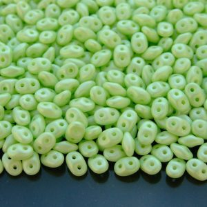 20g MATUBO™ Beads SuperDuo Powdery Pastel Lime 29315AL beads mouse