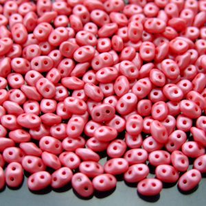 20g MATUBO™ Beads SuperDuo Powdery Pastel Maroon 29307AL beads mouse